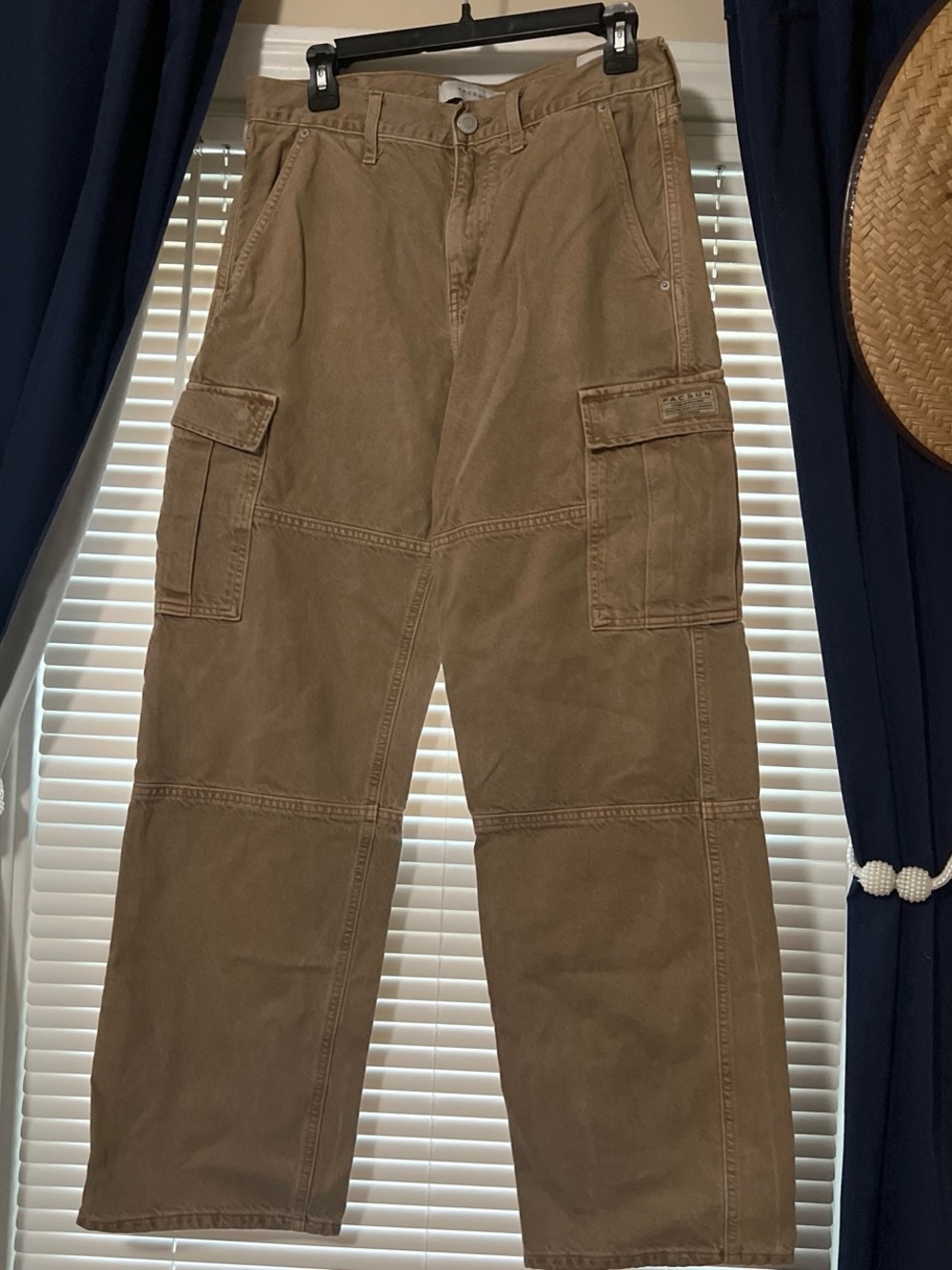 Pacsun Baggy Men's Brown Cargo Pants 30x32